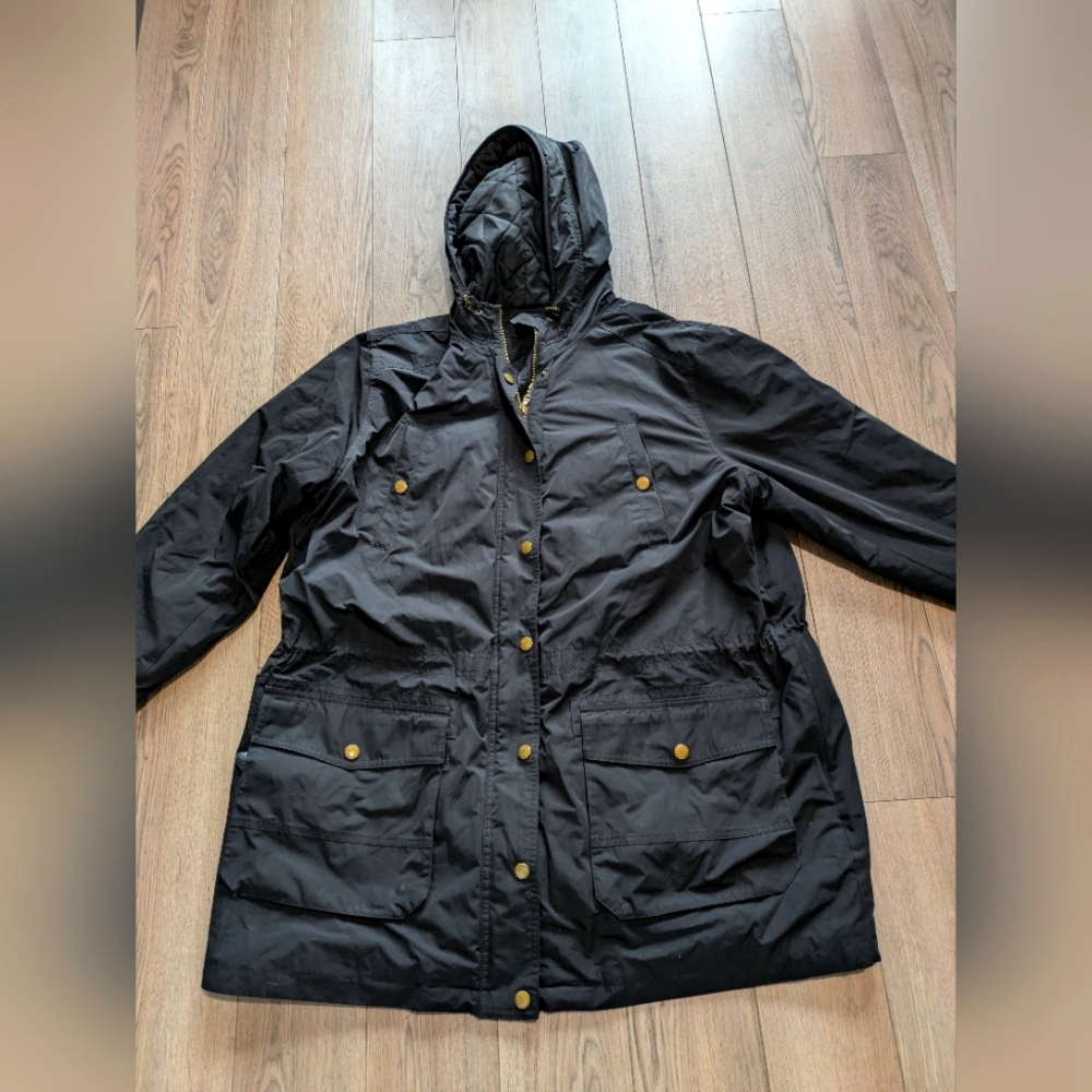 Lauren Ralph Lauren Quilted Hooded Jacket - Size 3X